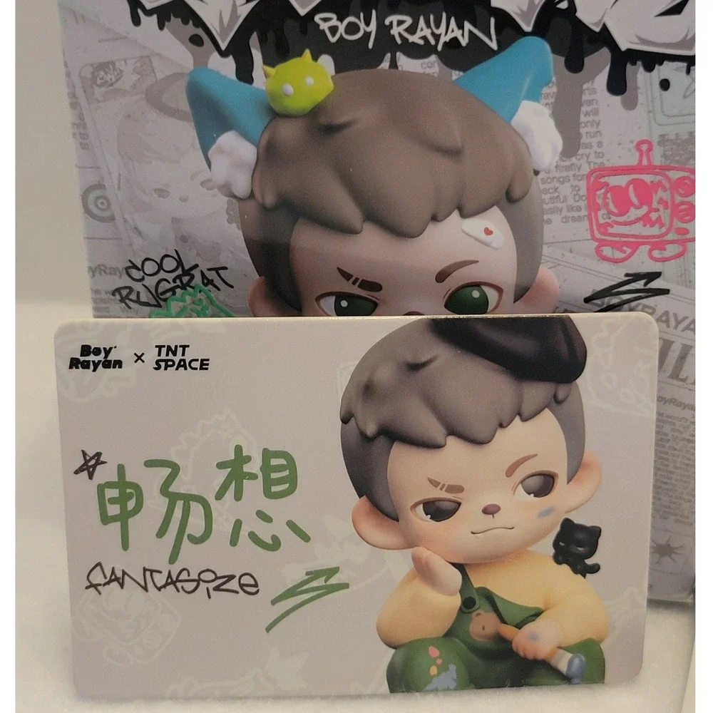 New TNTSPACE Boy Rayan Youth Days Fantasize Blind Box Confirmed Artist Figure
